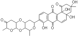 亚水棱霉素 B1分子结构 (CAS 99260-68-1)