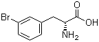 structure of CAS# 99295-78-0, D-3-溴苯丙氨酸