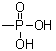 structure of CAS# 993-13-5, Methylphosphonic acid