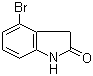 4-溴吲哚-2-酮分子结构 (CAS 99365-48-7)