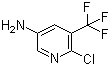 structure of CAS# 99368-68-0, 6-氯-5-(三氟甲基)吡啶-3-胺