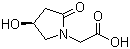 (S)-2-(4-Hydroxy-2-oxopyrrolidin-1-yl)acetic acid molecular structure (CAS 99437-11-3)