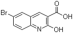 structure of CAS# 99465-06-2, 6-溴-2-羟基喹啉-3-羧酸