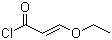 (E)-3-乙氧基丙烯酰氯分子结构 (CAS 99471-66-6)