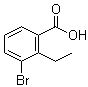 structure of CAS# 99548-72-8, 3-溴-2-乙基苯甲酸
