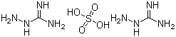 氨基胍硫酸盐分子结构 (CAS 996-19-0)