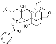 CAS # 99633-05-3, Neoline 14-benzoate, 14-Benzoylneoline, 14-O-Benzoylneoline