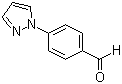 structure of CAS# 99662-34-7, 4-Pyrazol-1-yl-benzaldehyde