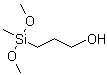 CAS 登录号：99697-20-8, 3-(二甲氧基甲基硅)-1-丙醇