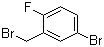 structure of CAS# 99725-12-9, 2-氟-5-溴苄溴
