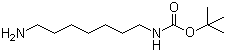 1-叔丁氧羰基-1,7-二氨基庚烷分子结构 (CAS 99733-18-3)