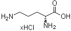 D-鸟氨酸盐酸盐分子结构 (CAS 99815-05-1)