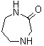 六氢-2H-1,4-二氮杂卓-2-酮分子结构 (CAS 99822-50-1)