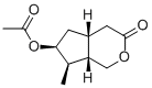 CAS # 99891-77-7, Isoboonein acetate, (4aR,6S,7R,7aS)-6-(Acetyloxy)hexahydro-7-methylcyclopenta[c]pyran-3(1H)-one