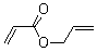structure of CAS# 999-55-3, 丙烯酸烯丙酯
