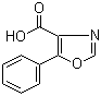structure of CAS# 99924-18-2, 5-Phenyl-1,3-oxazole-4-carboxylic acid